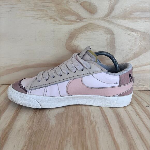 Nike - Blazer Low 77 Jumbo - Sneakers - Pink - Women's - 9.5 - DQ1470-601 - Picture 4 of 9